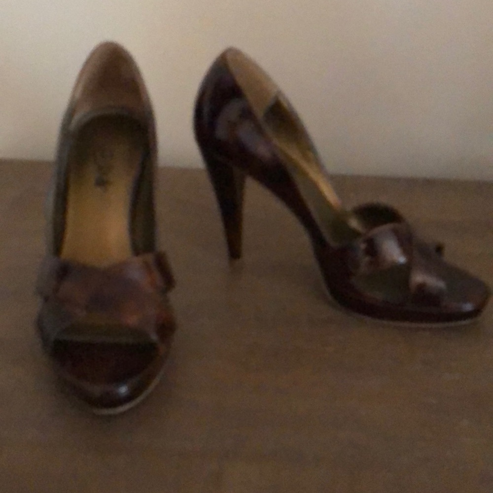 Brown shoes